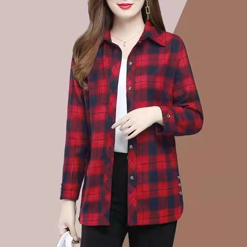 💕【XL-5XL】Noi cămăși în carouri la modă și versatile de toamnă pentru ——3895153