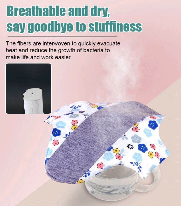 【5 buc.】Pad antibacterian lavabil din bumbac grafen