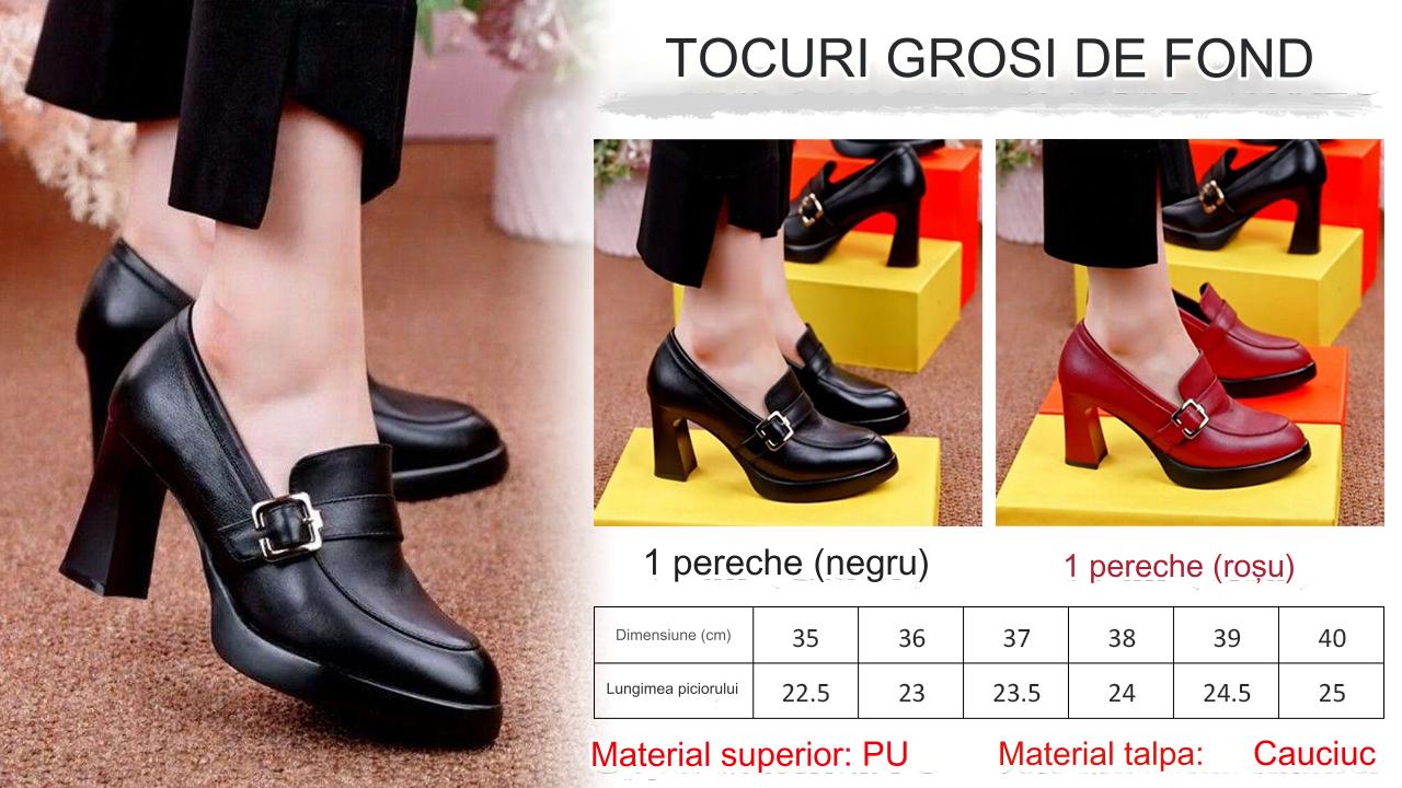 👠【35-40】Nové dámské kožené boty s tlustou podrážkou a tlustým podpatkem z roku 2025