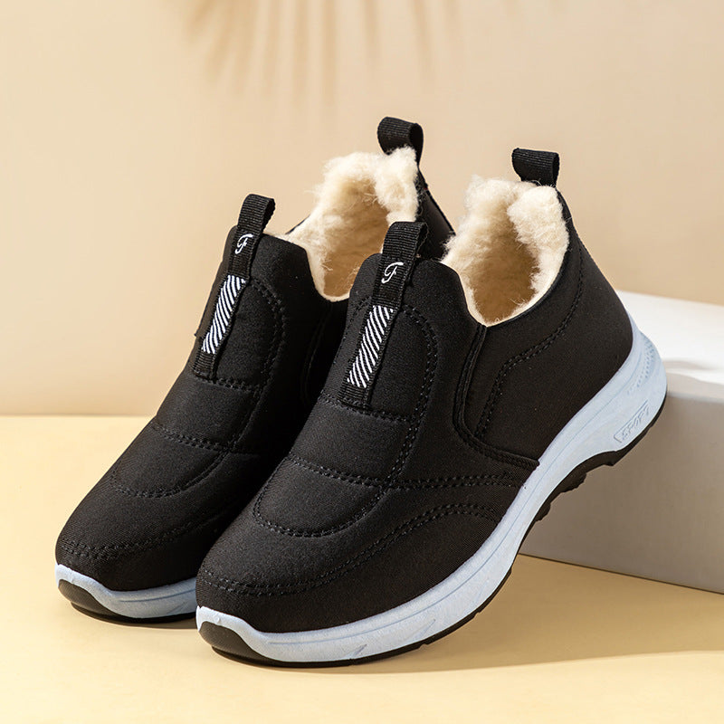 😀🎉🔥velvet și îngroșare🔥【35-41】 pantofi de iarnă impermeabili din bumbac cald pentru femei 3844393