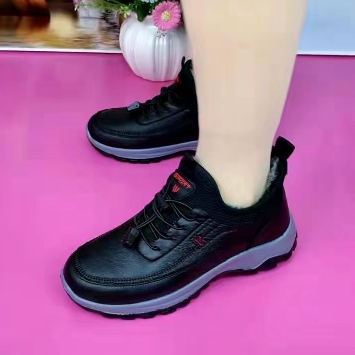 🌈⛄【35-41】Noui pantofi pentru sporturi de toamnă și iarnă pentru femei cu talpă moale confortabili plus catifea--3855482