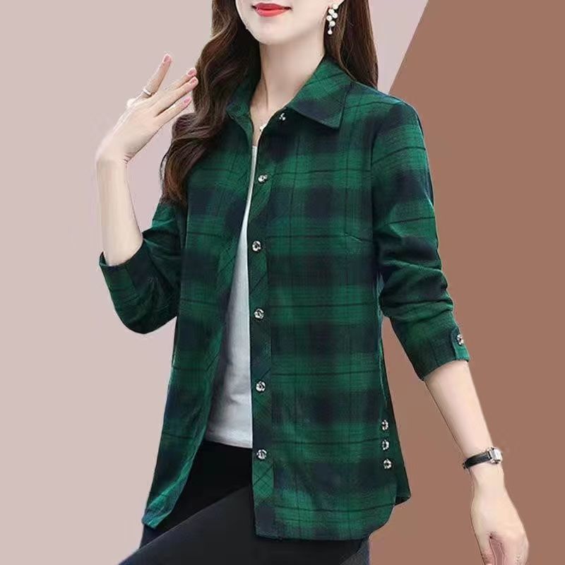 💕【XL-5XL】Noi cămăși în carouri la modă și versatile de toamnă pentru ——3895153