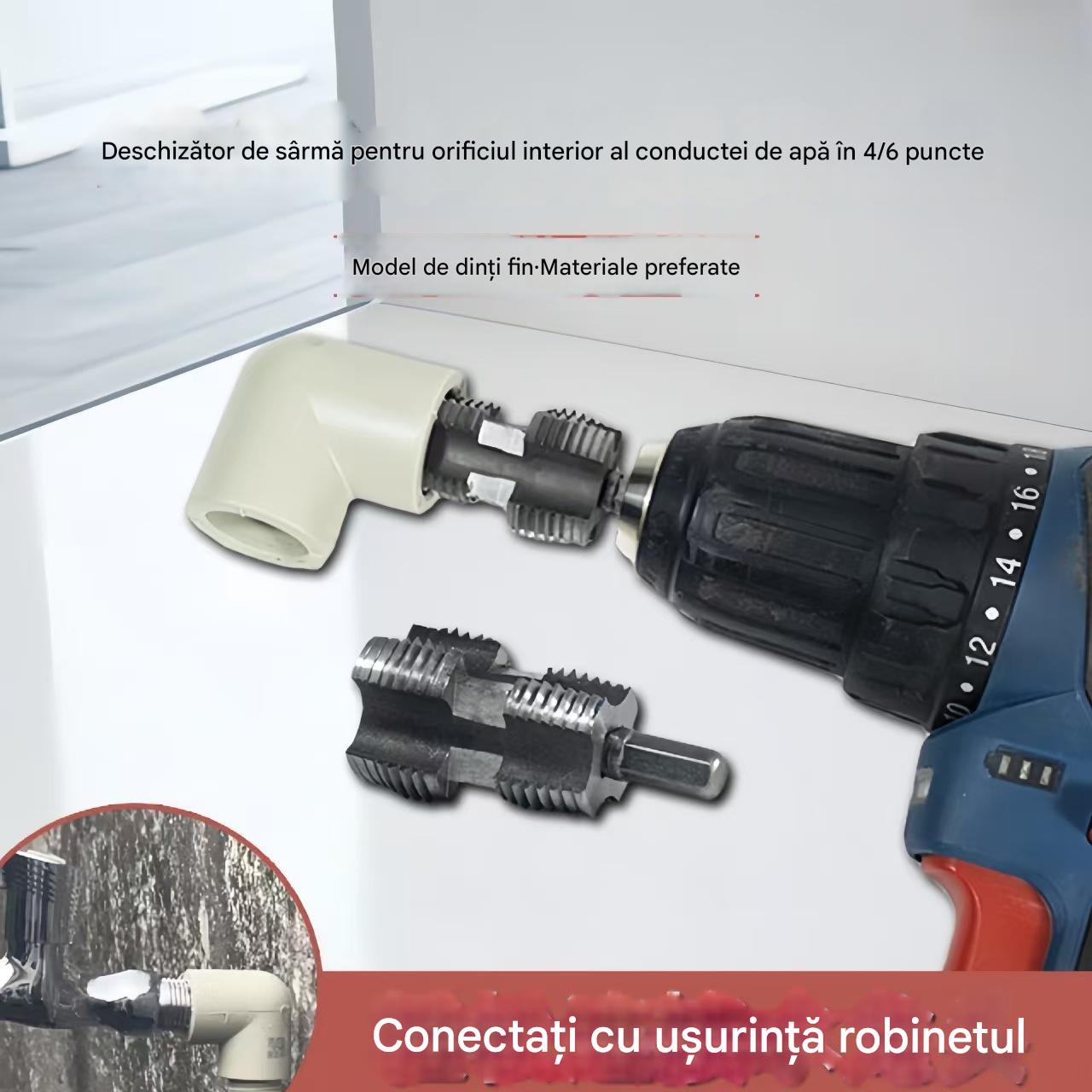 🛠️【Unelte de deschidere a sârmei interioare ale conductei de apă și set de instrumente de deschidere a sârmei exterioare】 4 puncte 6 puncte țeavă de apă PPR plastic PVC——3894420