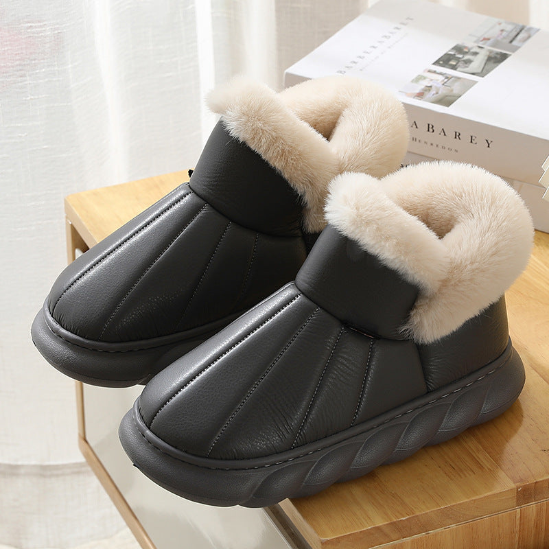 【💥pret mic】🔥【35-44】 (acasă/ieșire) Pantofi din bumbac caldi si impermeabili cu fleece--3859909