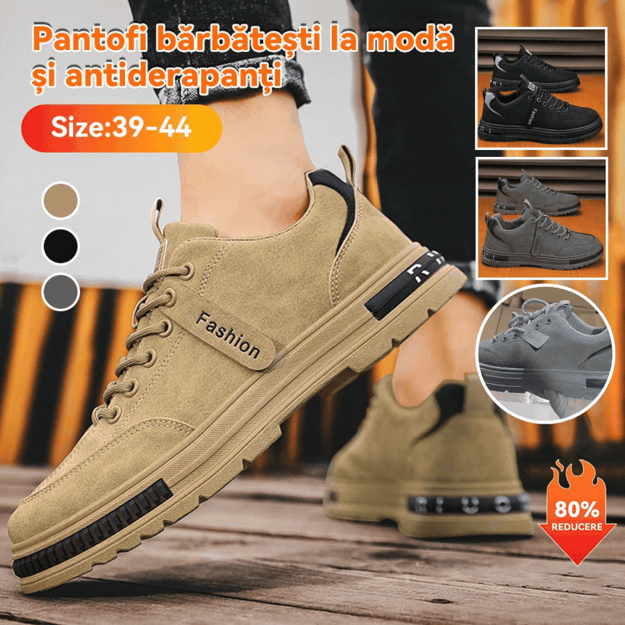 【39-44】Nové pánské měkké kožené ležérní boty na skateboarding