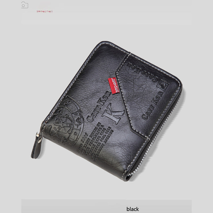 💰Pánská peněženka na zip v retro stylu