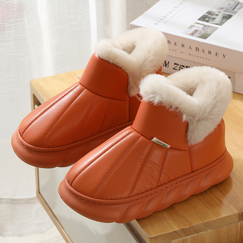 【💥pret mic】🔥【35-44】 (acasă/ieșire) Pantofi din bumbac caldi si impermeabili cu fleece--3859909