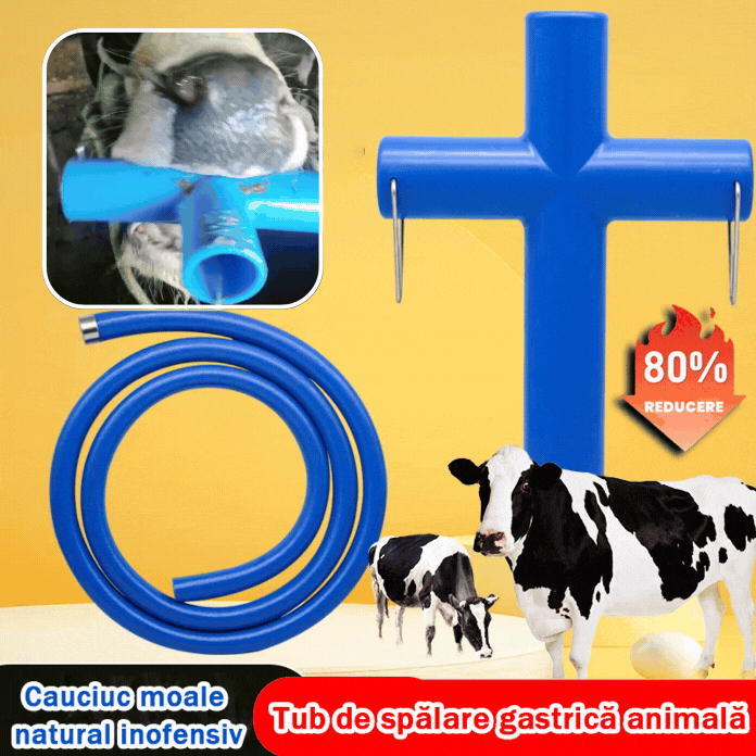 🐖🐂🐏Sonda de administrare gastrica veterinara, sonda de spalat gastric, speciala pentru porci, bovine si cabaline