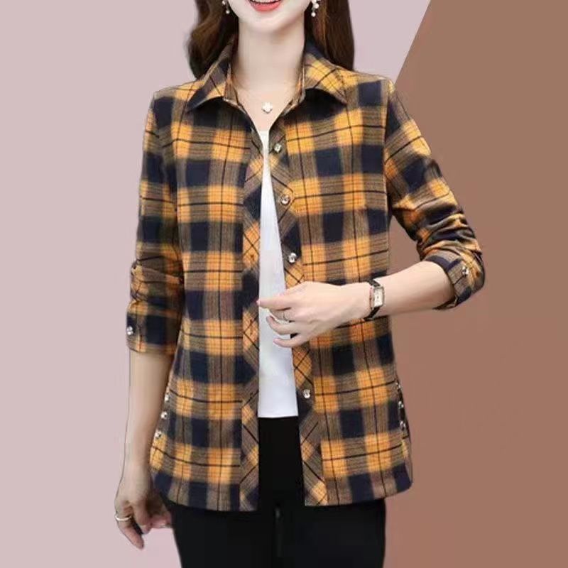 💕【XL-5XL】Noi cămăși în carouri la modă și versatile de toamnă pentru ——3895153