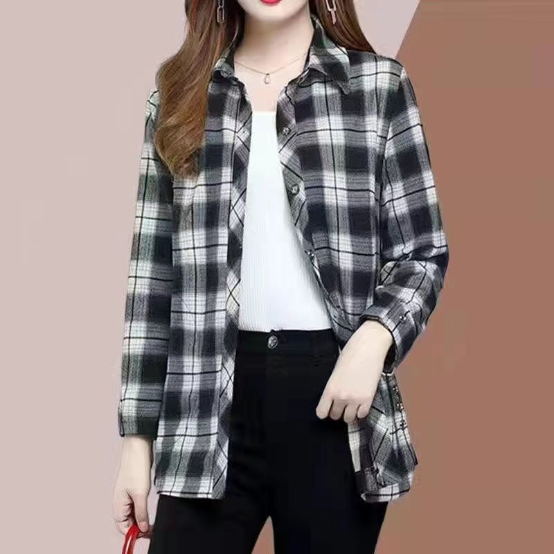 💕【XL-5XL】Noi cămăși în carouri la modă și versatile de toamnă pentru ——3895153