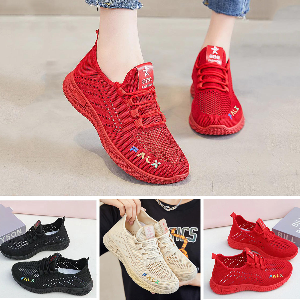 🔥🔥【35-40】😍2024 adidași de damă din plasă respirabilă