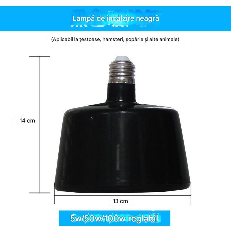 🌈 Lampă inteligentă de încălzire cu temperatură constantă pentru animale de companie pentru reproducere