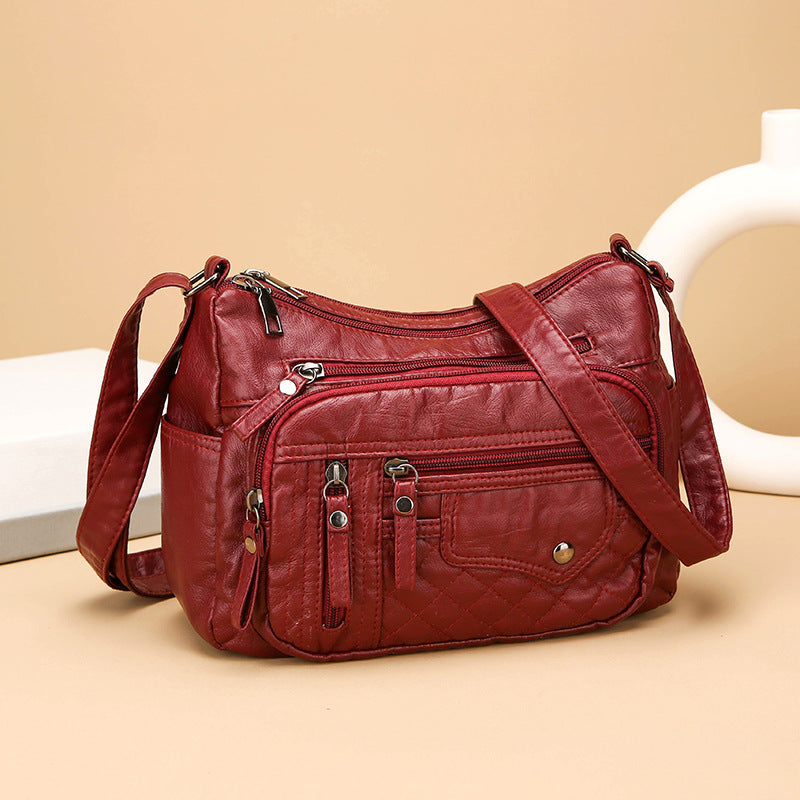 💥👜2024 noua geantă de umăr/geantă crossbody din piele moale de mare capacitate——3895237