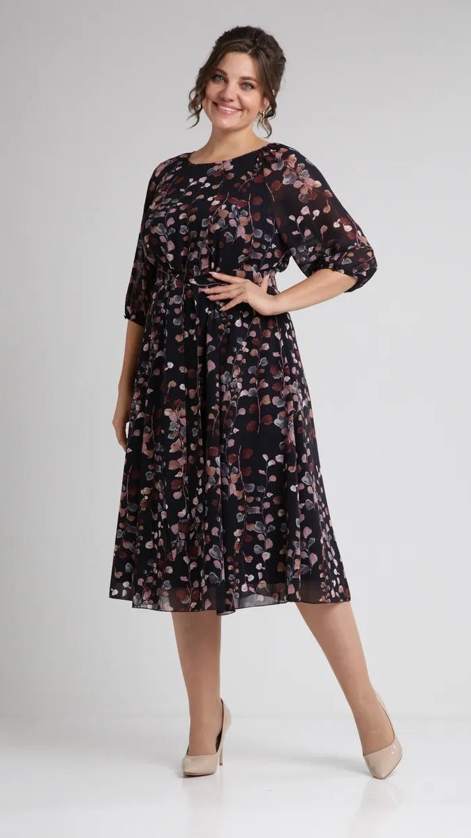【🥇Cel mai vândut】💥👗【S-5XL】Rochie nouă cu imprimeu de primăvară 2025