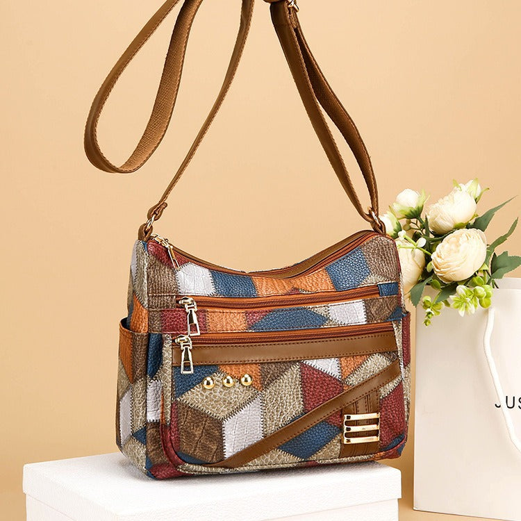 💝👜Geantă de umăr din piele moale PU la modă nouă 2024——3895239