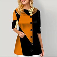 š„ćS-5XLćCrÄciun, calduroasÄ, din bumbac, cu mĆ¢necÄ lungÄ, confortabilÄ, casual, imprimatÄāā3895127