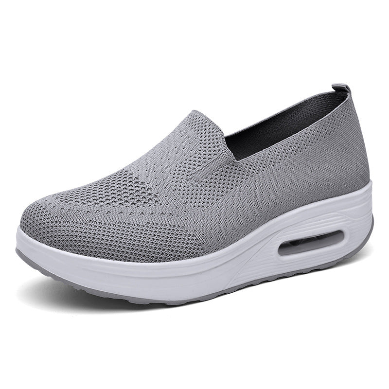 【35-42】Damskie buty sportowe i codzienne z grubą podeszwą i poduszką powietrzną