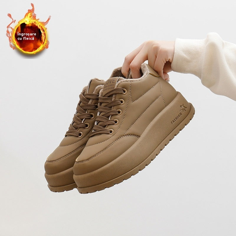 💟【45% OFF】【35-40】Pantofi casual dama îmblăniți pentru confort și căldură