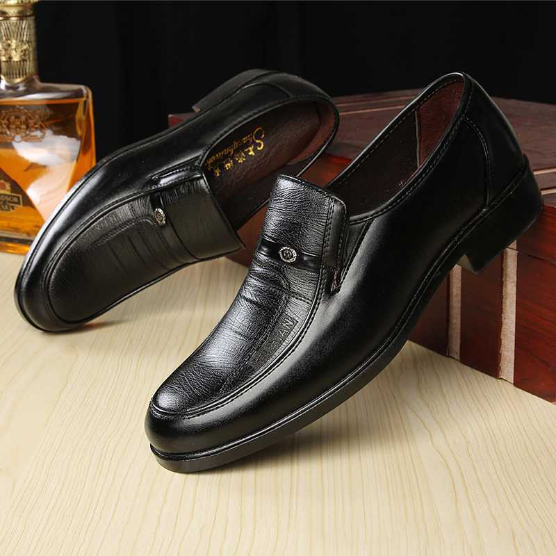 🔥🔥【38-44】2025 Four Seasons Classic Pantofi de afaceri pentru bărbați moi și confortabili