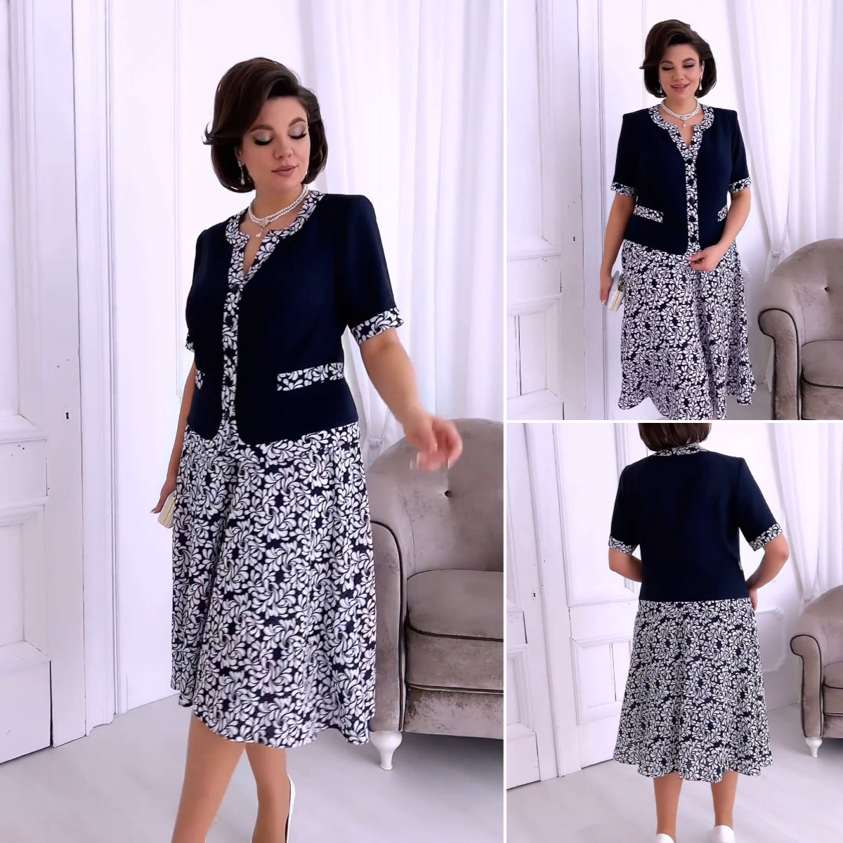 ❤️【S-5XL】❤️Rochie nouă elegantă de vară 2024