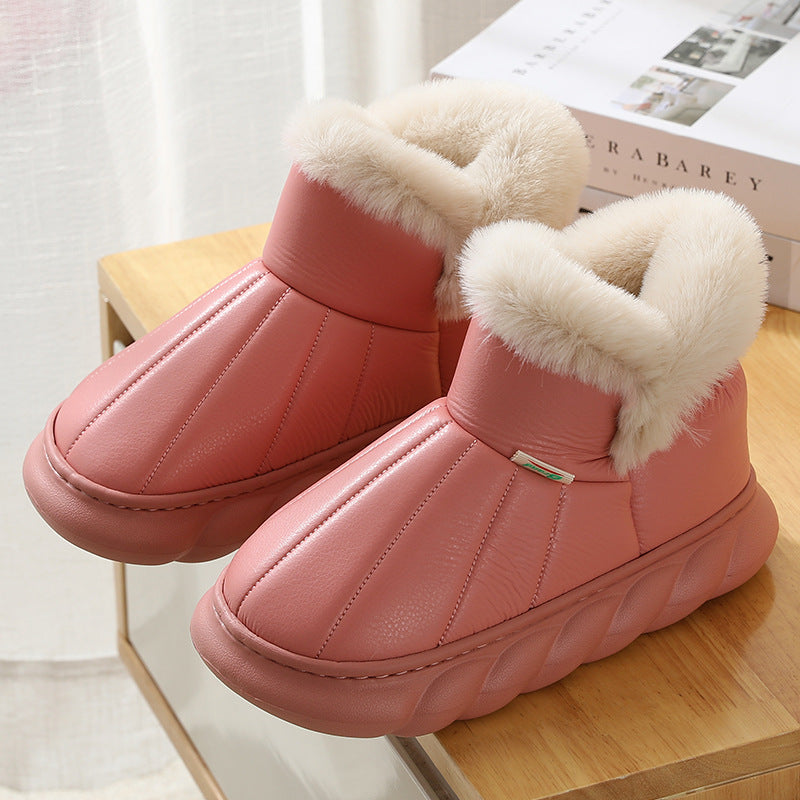 【💥pret mic】🔥【35-44】 (acasă/ieșire) Pantofi din bumbac caldi si impermeabili cu fleece--3859909