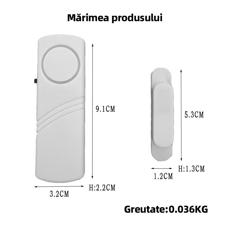 🔔【Kupte 1 a získejte 1 zdarma】Bezdrátový magnetický dveřní alarm, vysokofrekvenční alarm proti krádeži a vloupání