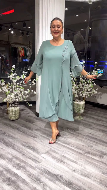 【S-5XL】 ❤️2024 Noi rochii de înaltă calitate din sifon de înaltă calitate