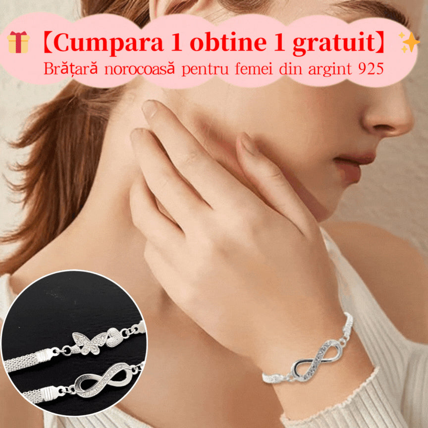 ✨Brățară norocoasă pentru femei din argint 925