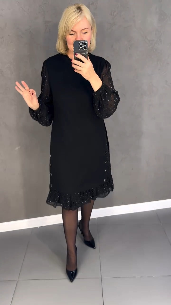 【🔥Cumpărați 1 și primiți 1 gratuit】💖💖【S-5XL】🍁🍂Stil nou de toamnă și iarnă elegant de înaltă calitate, rochie——3894418