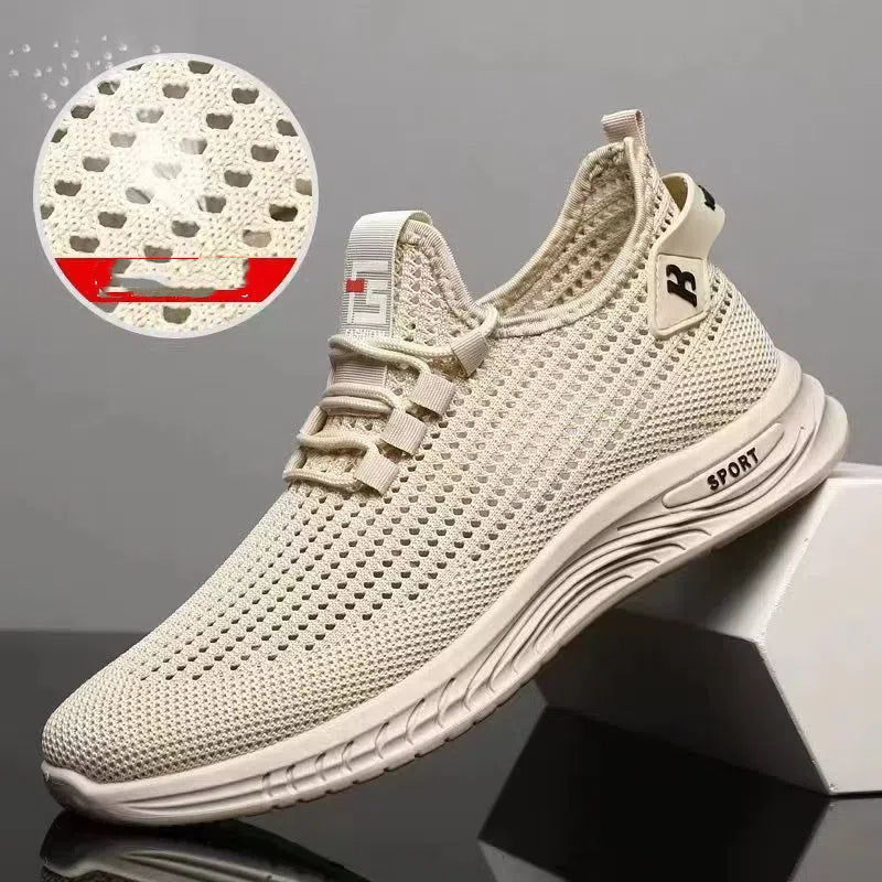 🔥💥👞【39-45】2025 Primăvară și Toamnă Nouă Primăvară și Toamnă Leisure Plasă Respirabil Anti-alunecare Pantofi sport pentru bărbați
