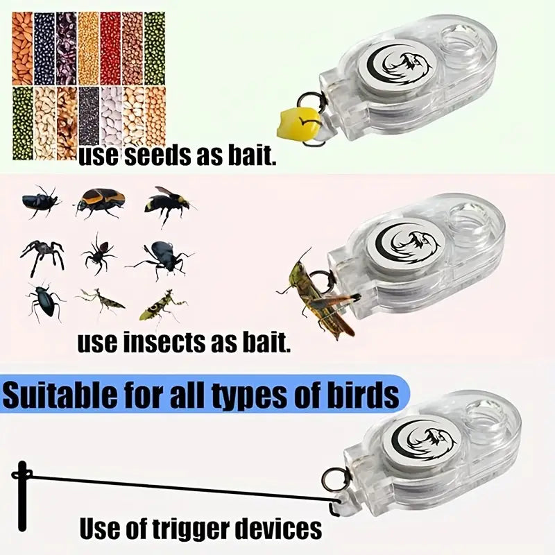 4/8 outdoor spring traps, high sensitivity automatic locking trap