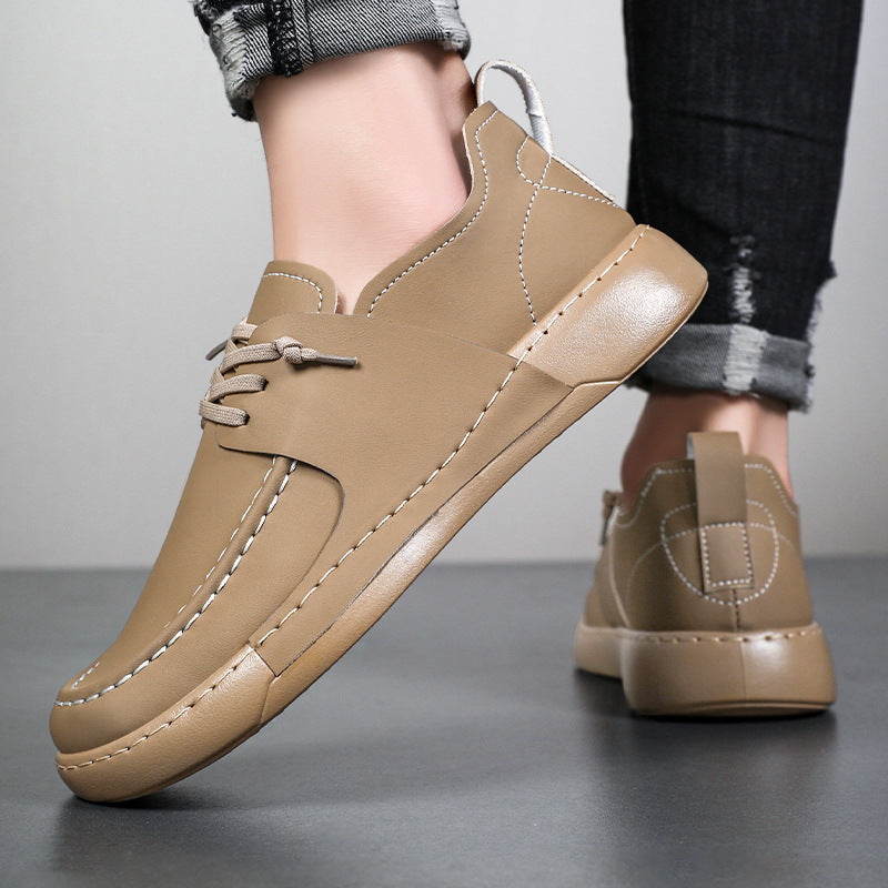 【39-46】2025, pantofi casual anti-alunecare, la modă pentru bărbați, retro