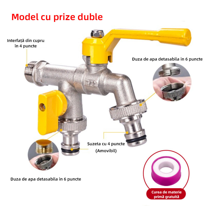 🔥【Kupte jeden, druhý dostanete zdarma】Ztluštěná venkovní baterie s nemrznoucí směsí, prasklinami, zahradní a dvůr