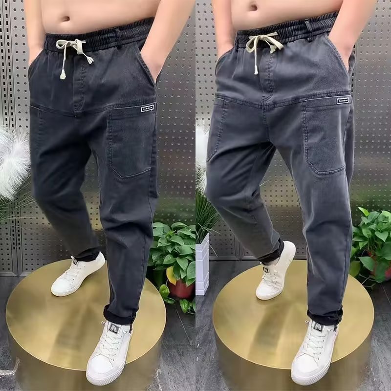 【S-5XL】Pánské elastické džíny pro nadměrné velikosti s extra tukem