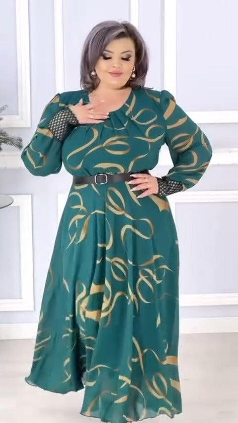 👑🎆【S-5XL】Rochie lunga eleganta si nobila