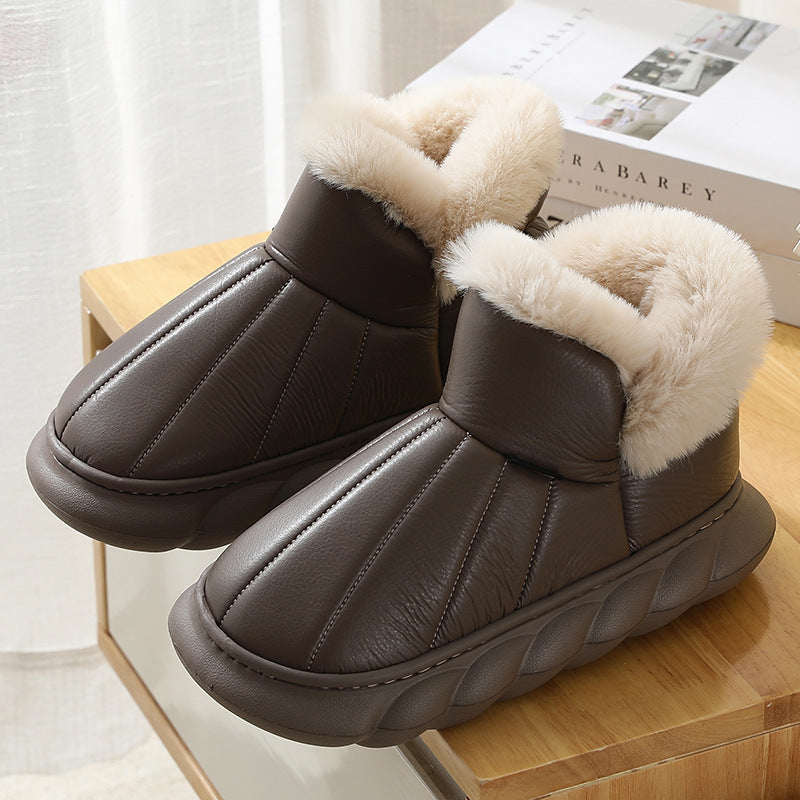 【💥pret mic】🔥【35-44】 (acasă/ieșire) Pantofi din bumbac caldi si impermeabili cu fleece--3859909