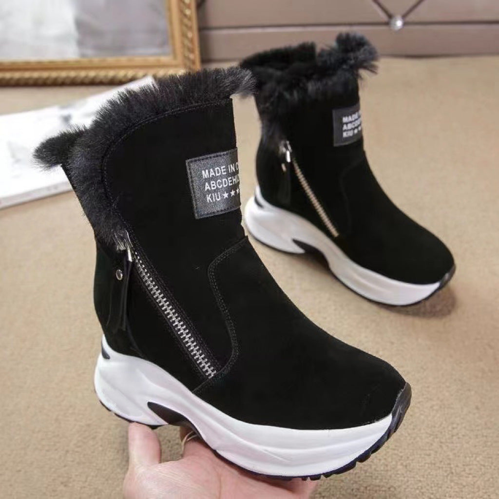 ☃️【35-40】Nové teplé zimní sněhule s tlustou podrážkou