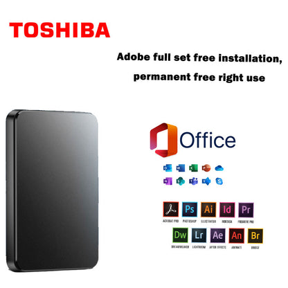 8TB ultra velkokapacitní mobilní pevný disk + originální Office + Adobe zdarma 