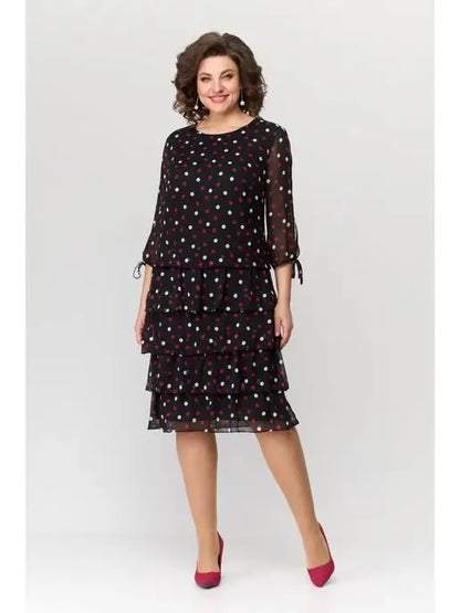 🏆🔥【S-5XL】💃Rochie de lux cu siluetă ușoară, confecționată din șifon confortabil