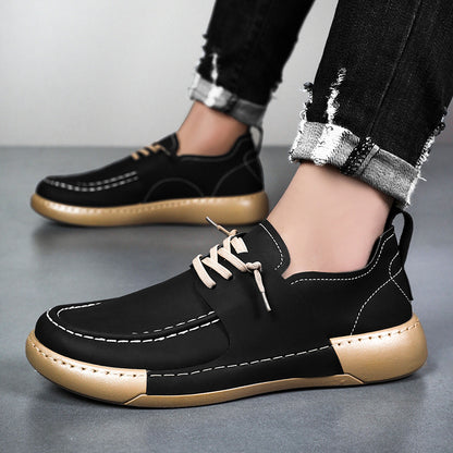 【39-46】2025, pantofi casual anti-alunecare, la modă pentru bărbați, retro