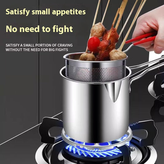 【💥Nerezová ocel】🍢🍖🍗Pánve z nerezové oceli 