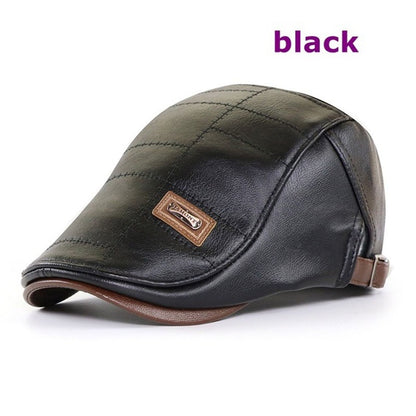 🔥Beretă vintage din piele premium——3895308