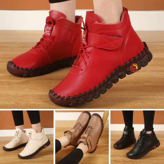 💥【50% OFF】💥【36-43】2024 noi cizme scurte de iarnă de toamnă și iarnă de damă cu talpă moale