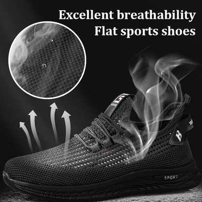 🔥💥👞【39-45】2025 Primăvară și Toamnă Nouă Primăvară și Toamnă Leisure Plasă Respirabil Anti-alunecare Pantofi sport pentru bărbați