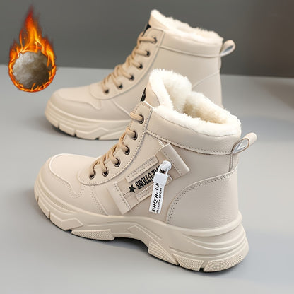 🔥【50% SLEVA】🥰🥰【35-45】Dámské zimní sněhule s bočním zipem 