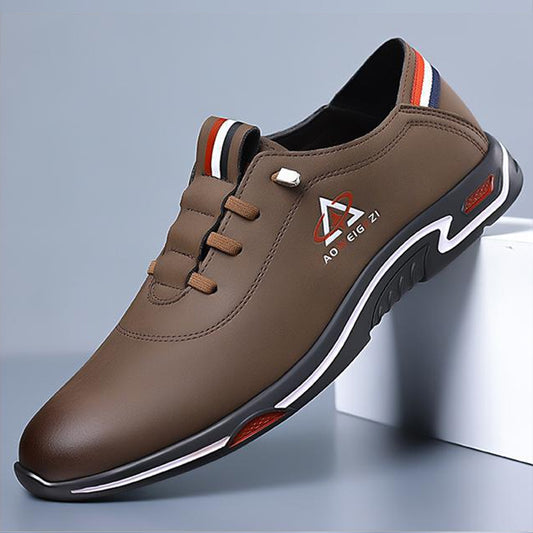 【SLEVA 30 %】【39-44】 Pánské kožené boty Tommy Hilfiger® 2024 
