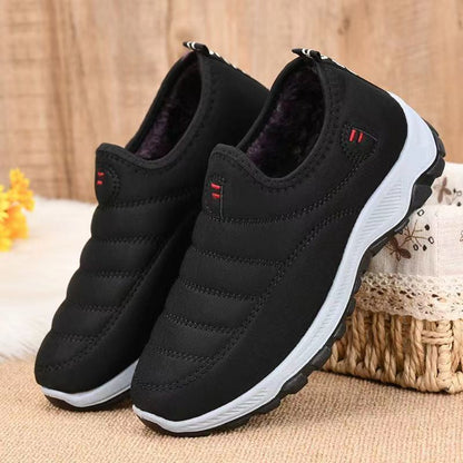 🥰【36-40】 Pantofi groși caldi plușațiimpermeabil, anti-alunecare--3855233