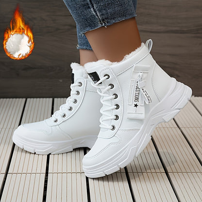 🔥【50% SLEVA】🥰🥰【35-45】Dámské zimní sněhule s bočním zipem 