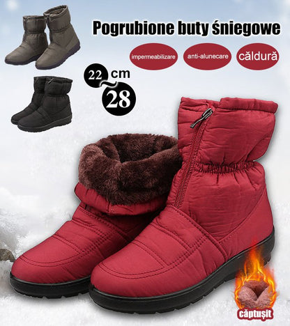 🔥【35-44】💦 Nové ztluštěné sametové sněhule z roku 2024, nepromokavé a odolné proti zanášení 