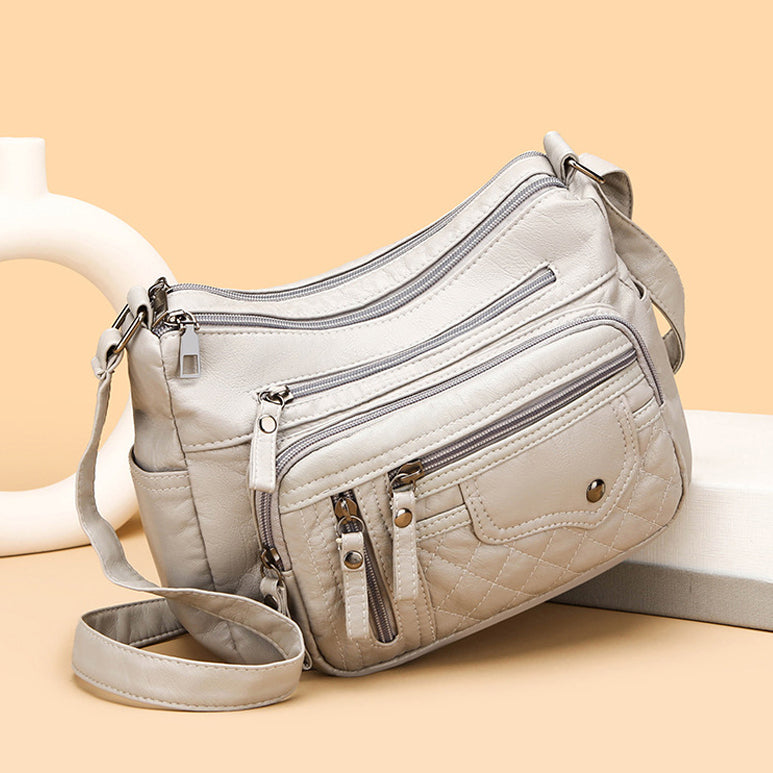 👜Nová velkokapacitní měkká kožená taška přes rameno/crossbody z roku 2025 